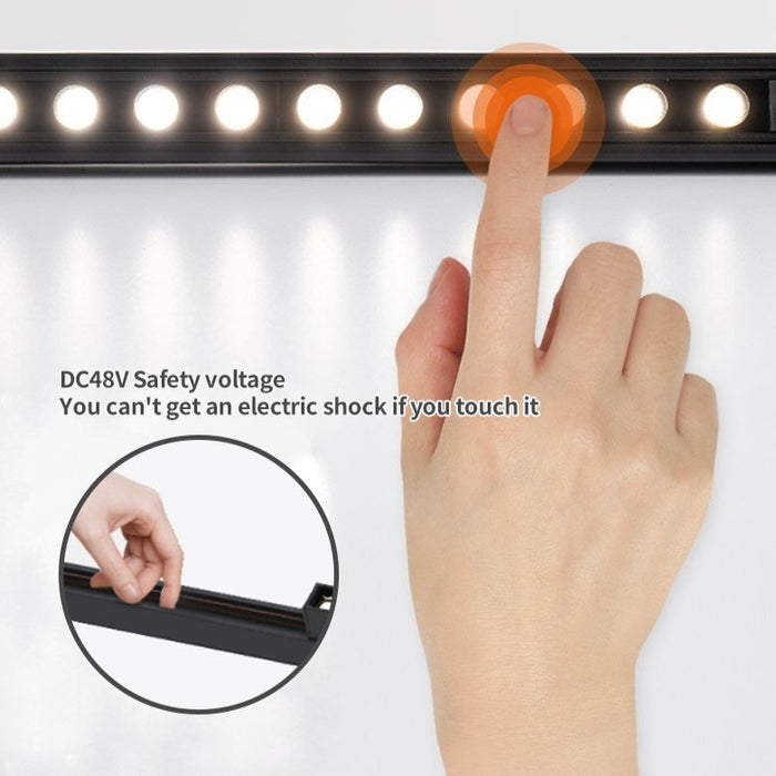 Magnetic Rail Ceiling System