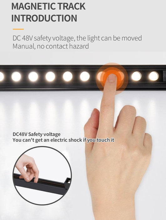 Magnetic Rail Ceiling System