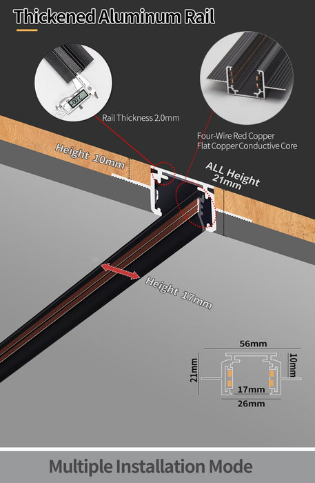 Magnetic Rail Ceiling System