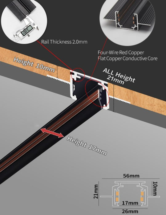 Magnetic Rail Ceiling System