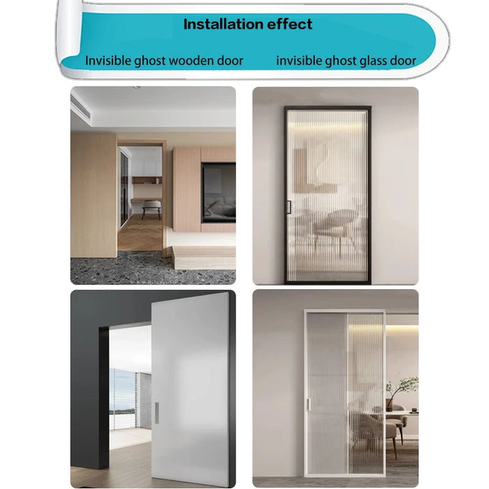 Two-way Trackless Ghost Door