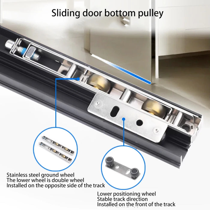 Two-way Trackless Ghost Door