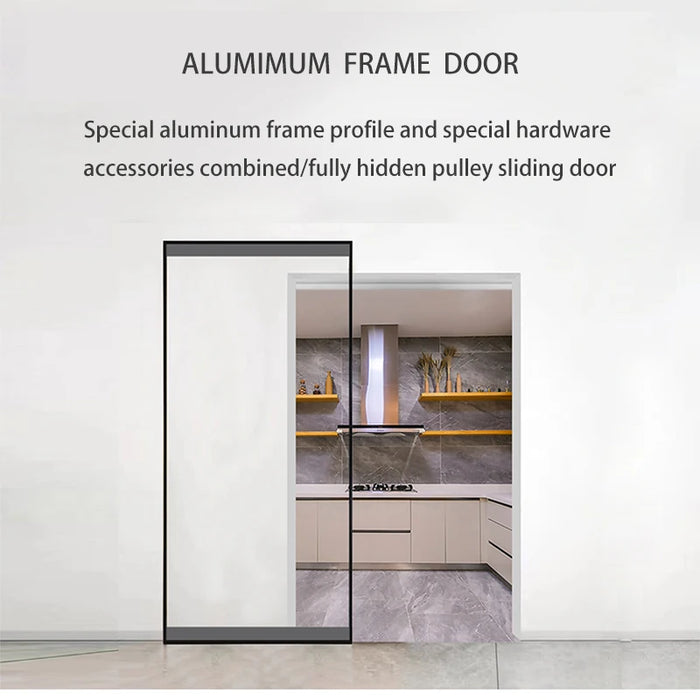 Two-way Trackless Ghost Door