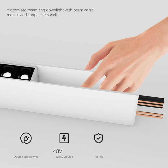 Magnetic Rail Ceiling System