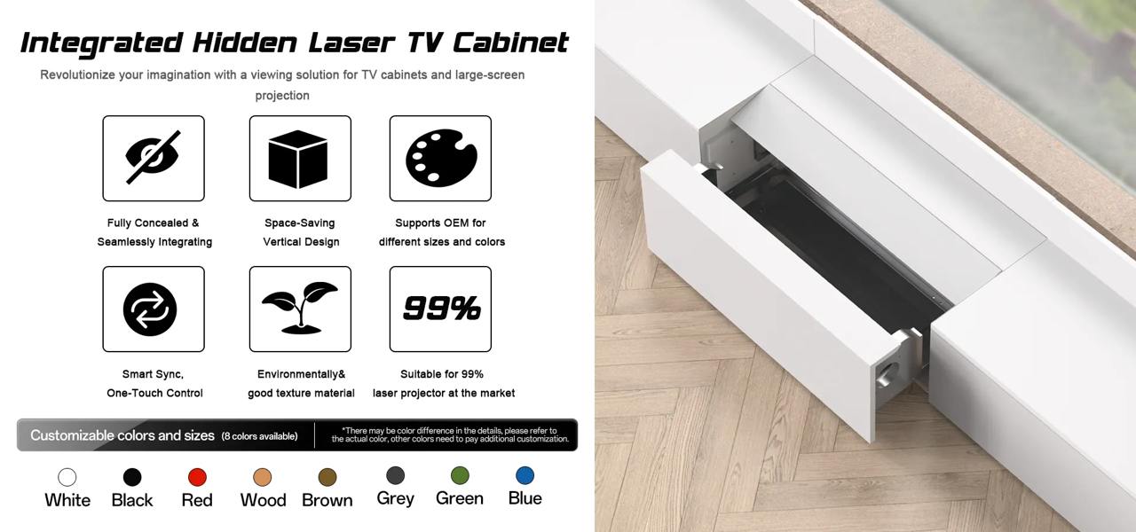 Laser TV Cabinet