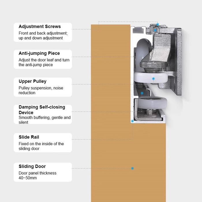 Ghost Sliding Door