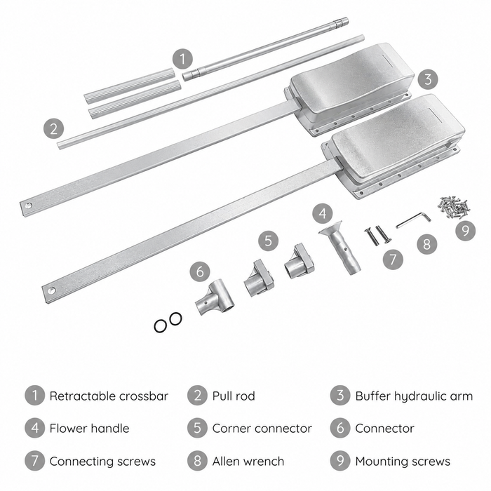 Wardrobe Lift Pull-Down Clothes Rail