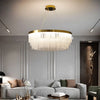 Nordic Glass Chandelier Post-modern