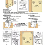 Internal Push Bus Door Track Sliding