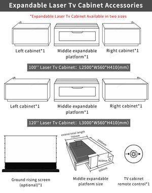 Motorized Laser Projector Cabinet