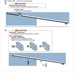 Internal Push Bus Door Slide Silent