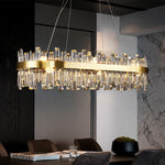 W24 Smoke Grey Crystal Chandelier