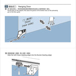 Internal Push Bus Door Slide Silent