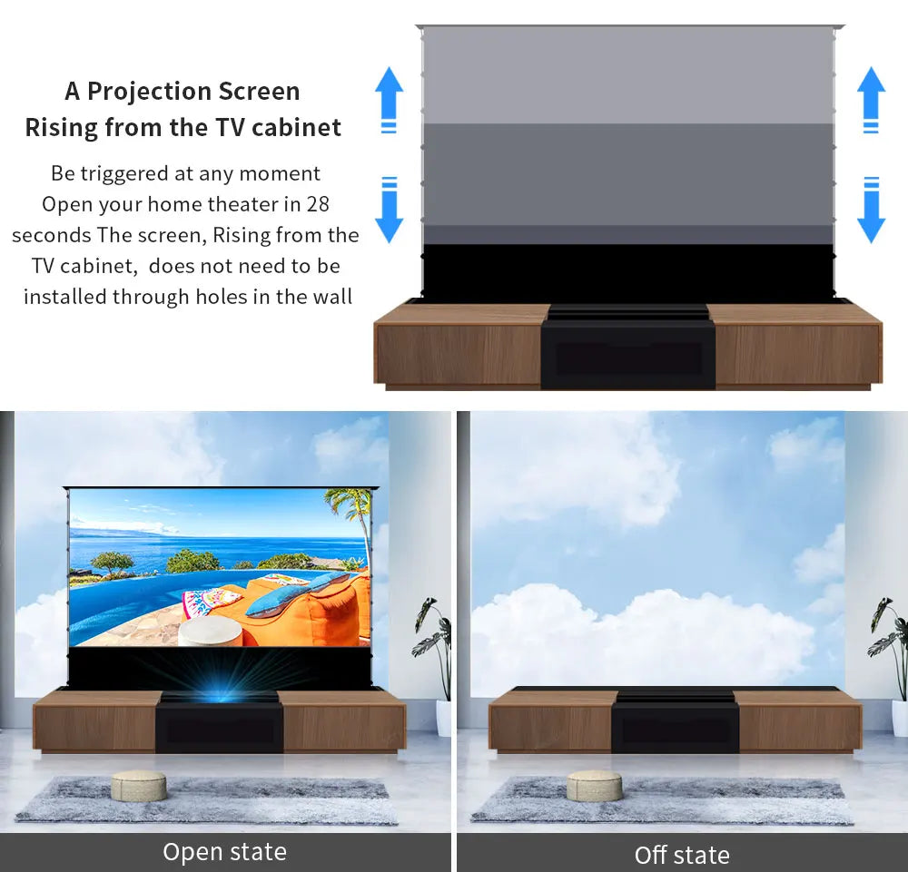 Motorized Laser Projector Cabinet