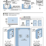 Internal Push Bus Door Slide Silent