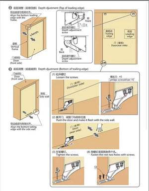 Internal Push Bus Door Track Sliding