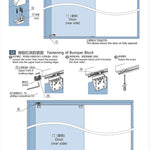 Internal Push Bus Door Slide Silent