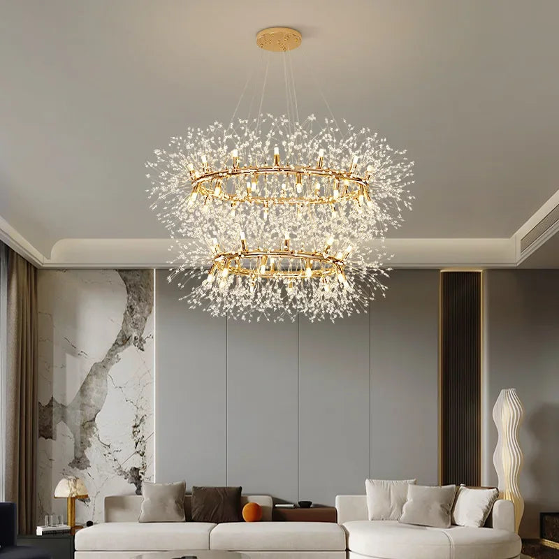 E206 Dandelion Chandeliers