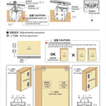 Internal Push Bus Door Track Sliding