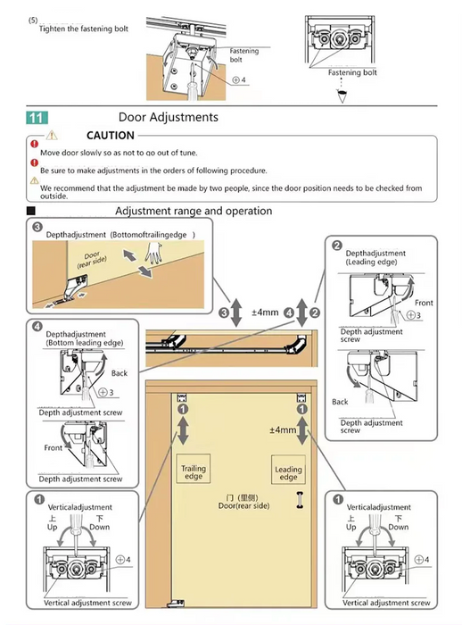 Silent Bus Door Slide