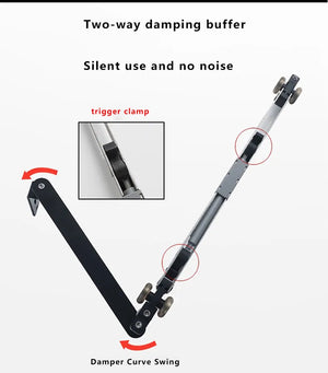 Internal Push Bus Door Track Sliding