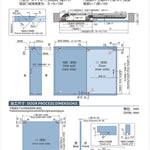 Internal Push Bus Door Slide Silent