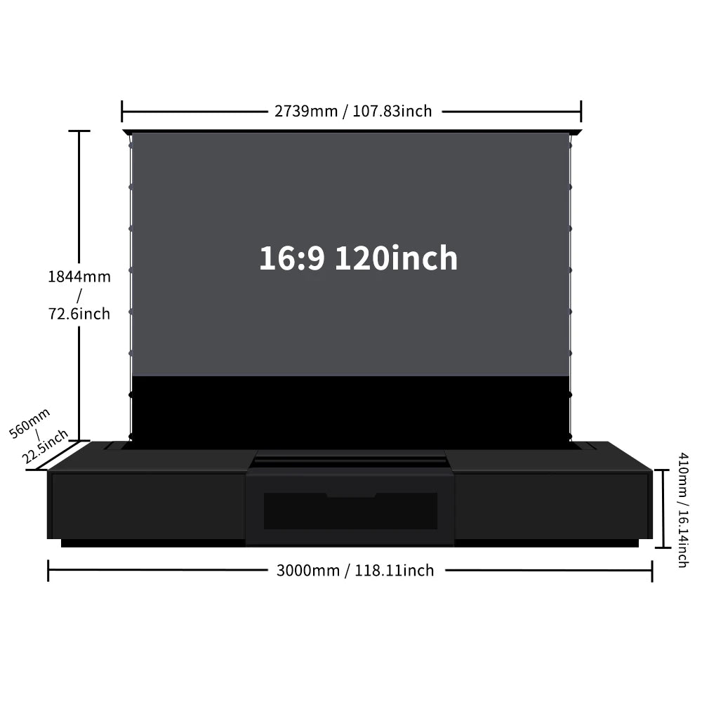 Motorized Laser Projector Cabinet