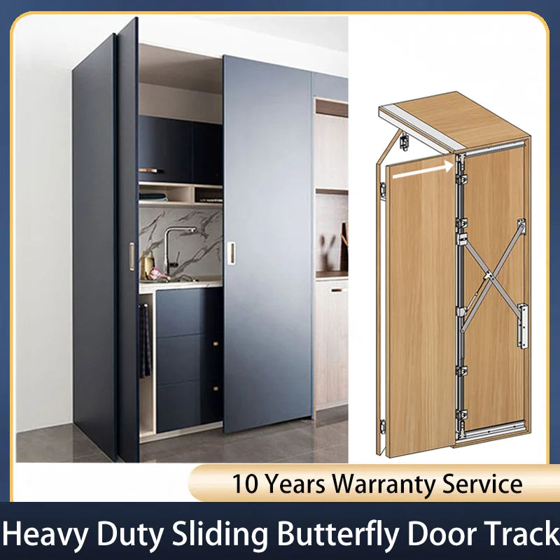 Hidden Butterfly Door Slide