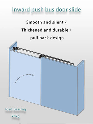 Internal Push Bus Door Slide Silent