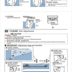 Internal Push Bus Door Slide Silent