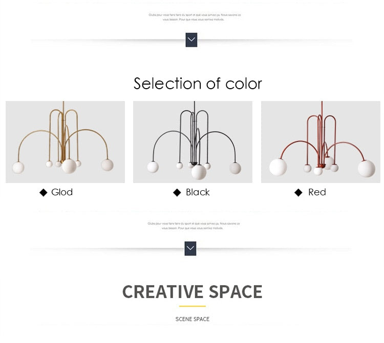 Pendant Mita lamp